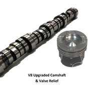 HD CAMSHAFT - FLYCUT PISTON