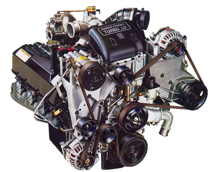 7.3L POWERSTROKE COMPLETE ENGINE